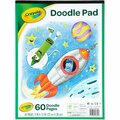 Crayola Doodle Pad 9 in. x 12 in., 60PK 99-3400